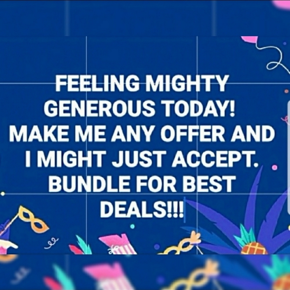 🎉MAKE AN OFFER DAY🎉